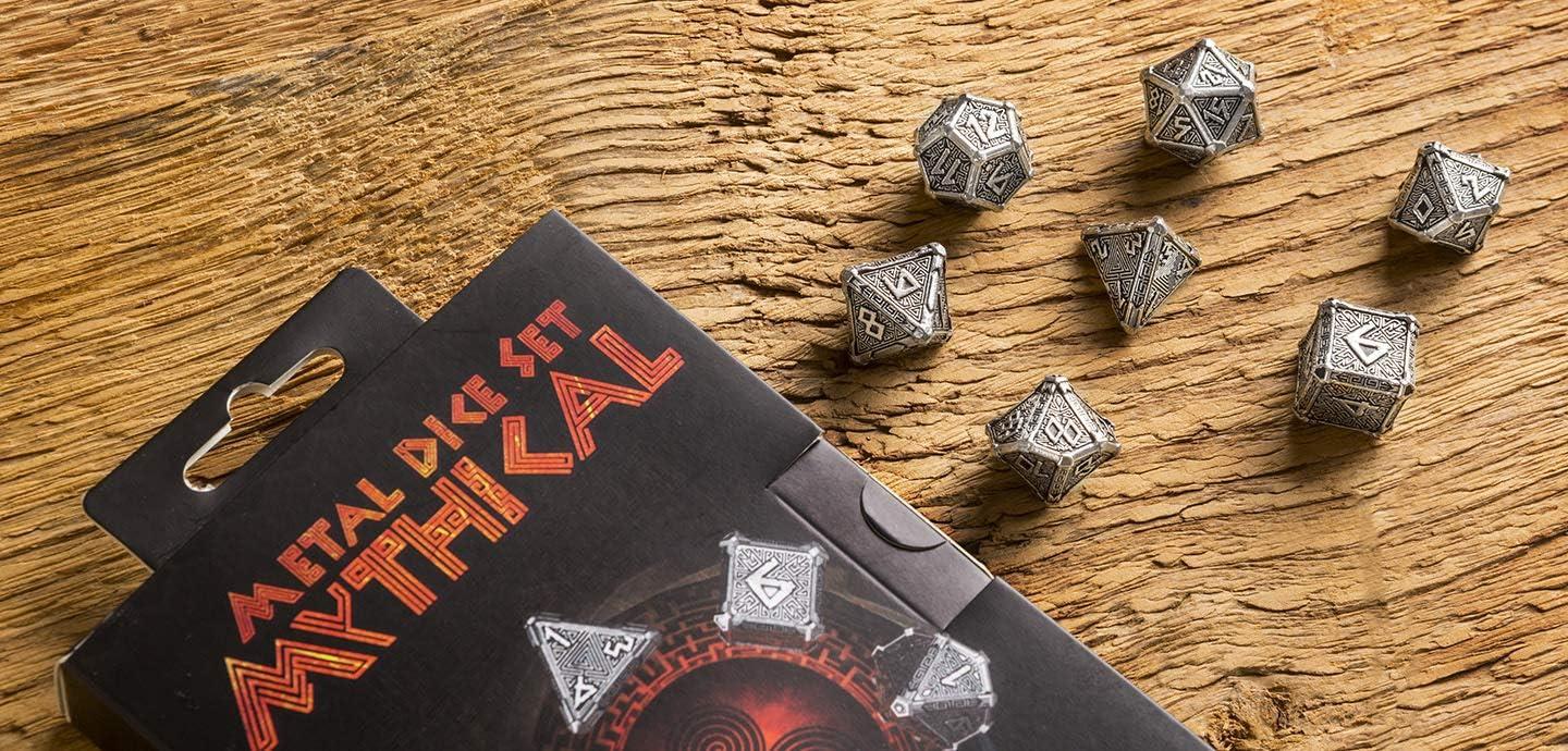 Q Workshop Mythical Metal Dice Set