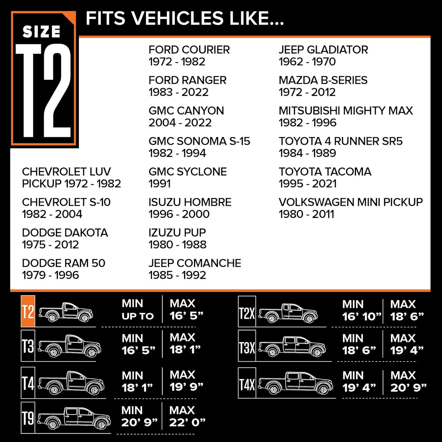 Gray Polypropylene Water-Resistant Truck Cover for SUVs