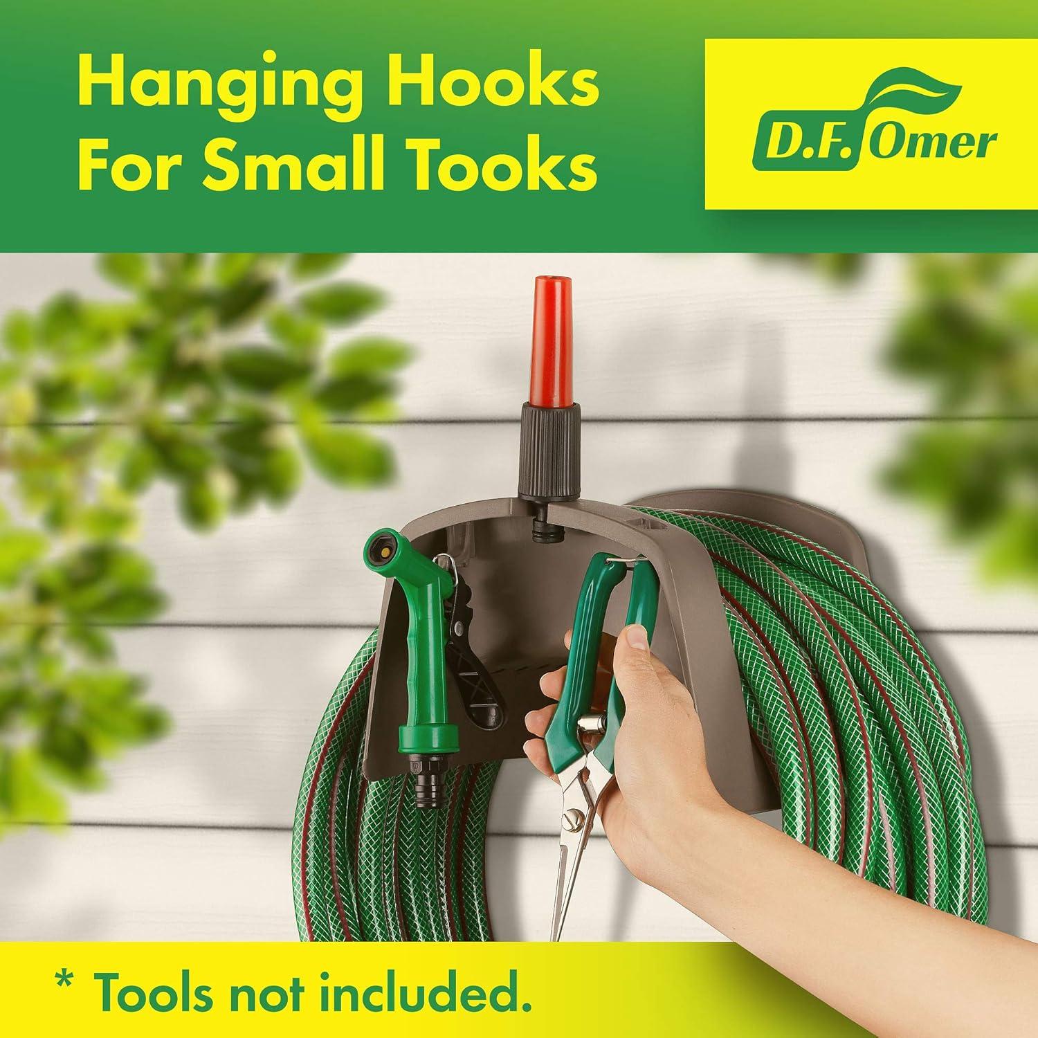 D.F. Omer Plastic Wall Hose Holder