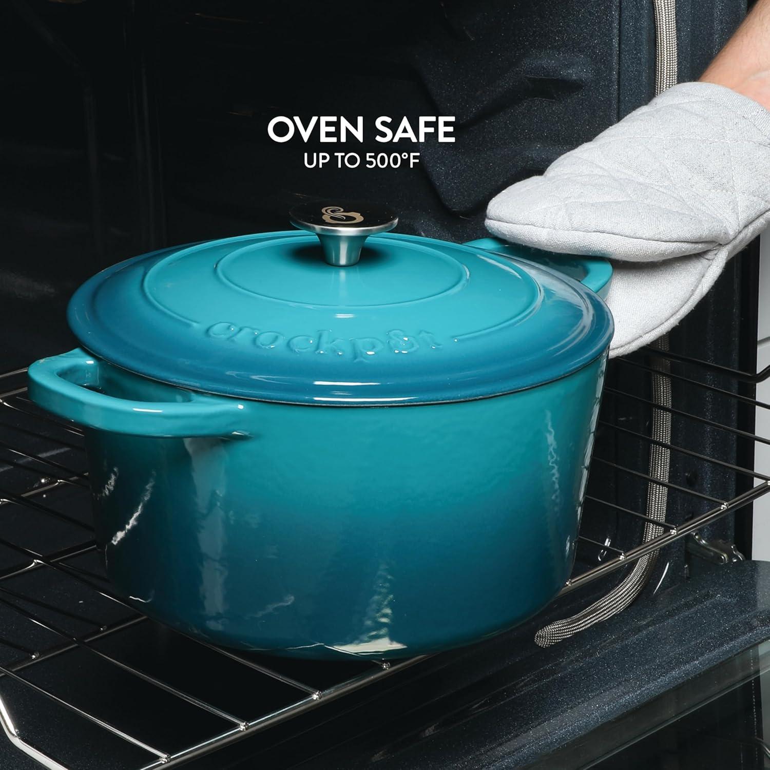 Crock-pot Crock-Pot Artisan Non-Stick Cast Iron Round Dutch Oven