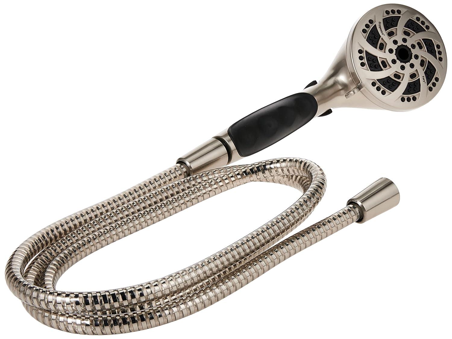 Oxygenics Fury RV Brushed Nickel Handheld Shower Head