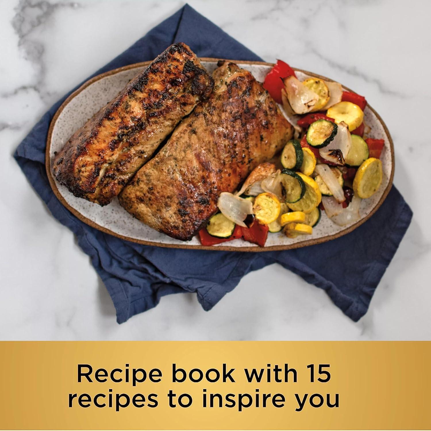 Ninja Ninja Foodi Smart XL 6-in-1 Indoor Grill with 4-qt Air Fryer, Roast, Bake, Broil, & Dehydrate