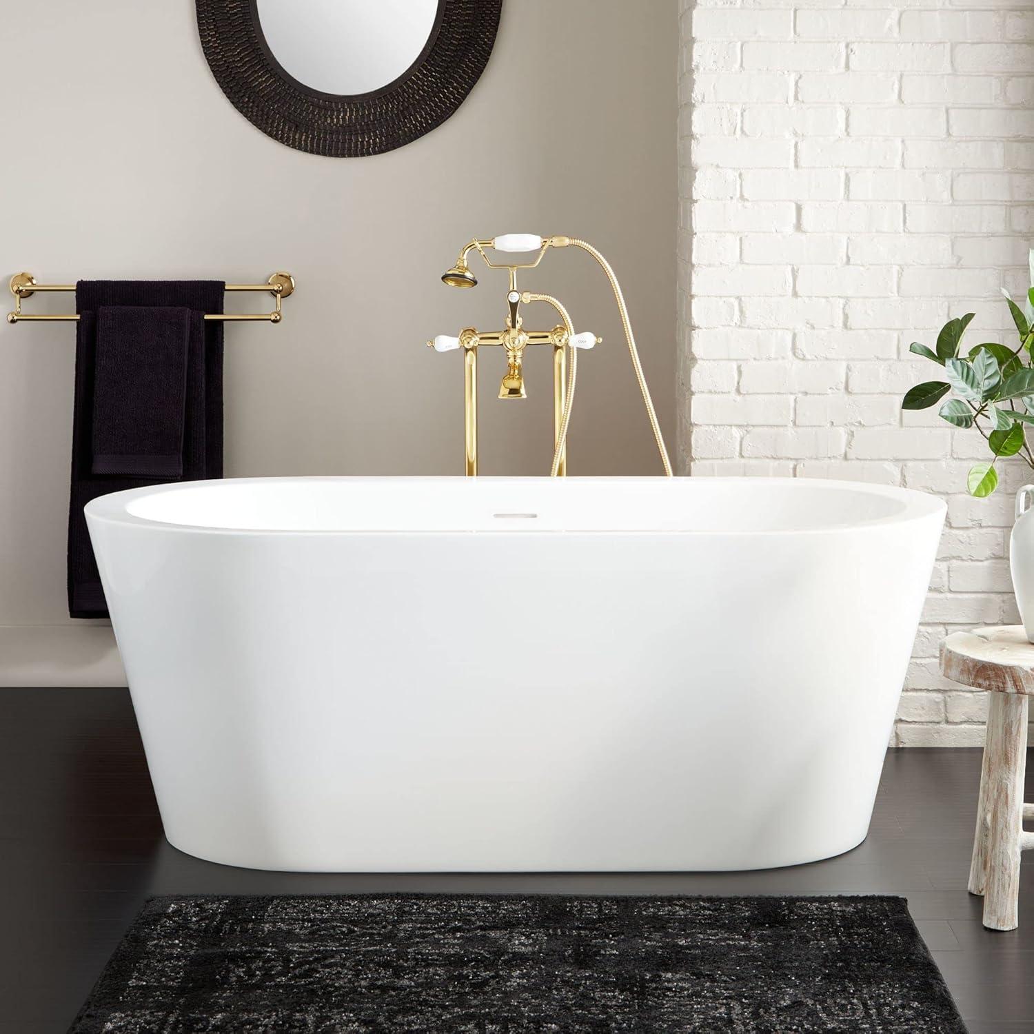 70" Leith Acrylic Freestanding Tub