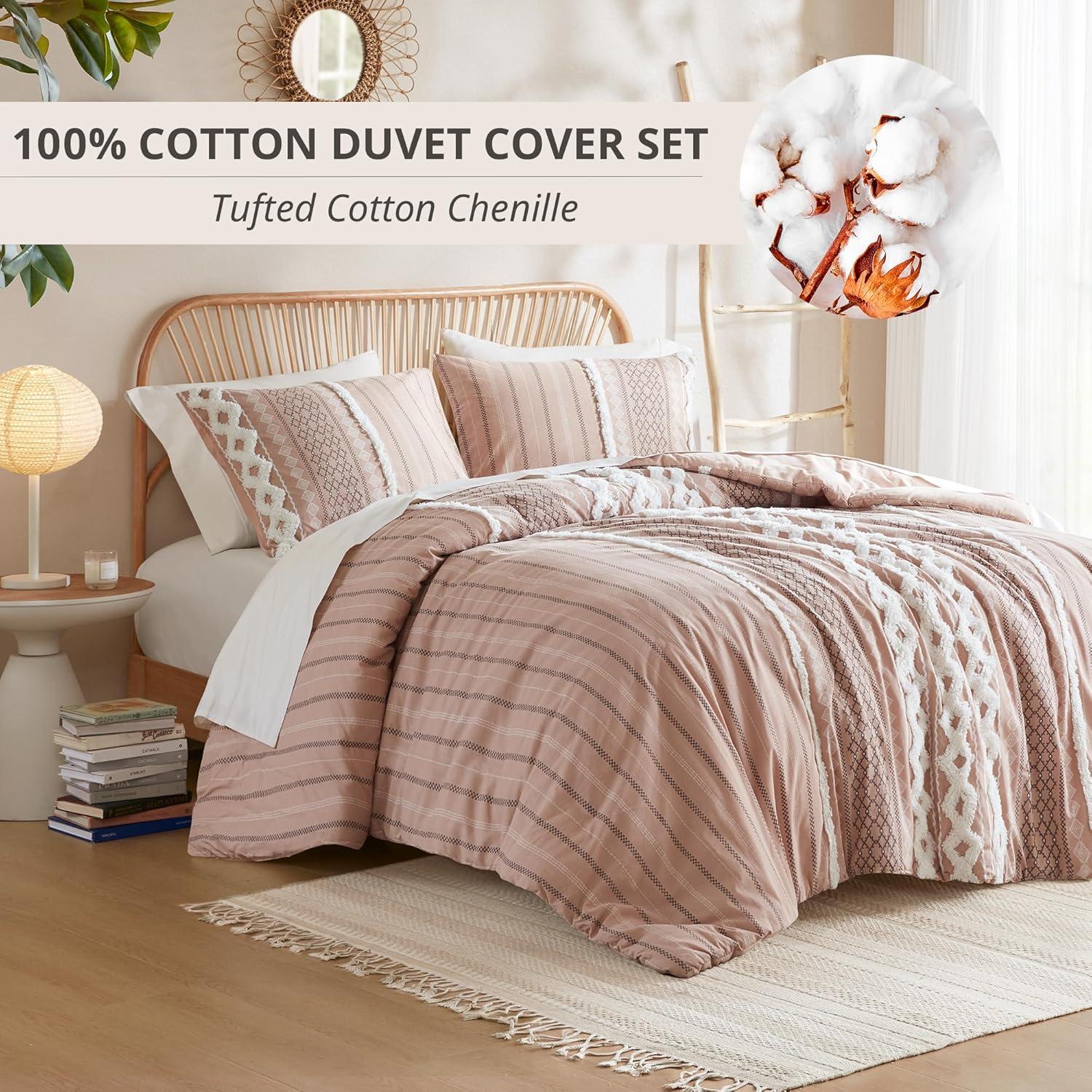 INK+IVY Imani Cotton Printed Duvet Cover Set