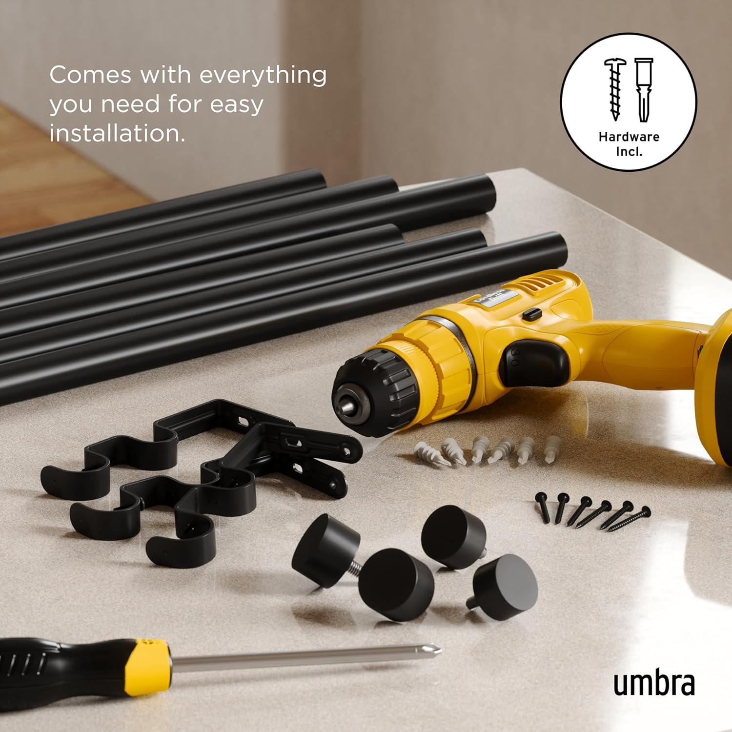 Cappa Drapery Solutions Double Curtain Rod