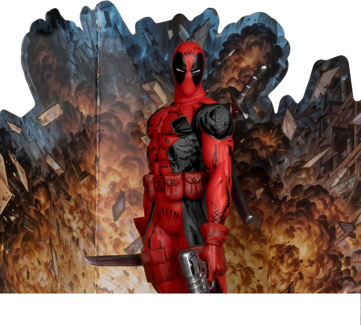 Marvel Deadpool 1:10th Scale Action Figure with Art Card