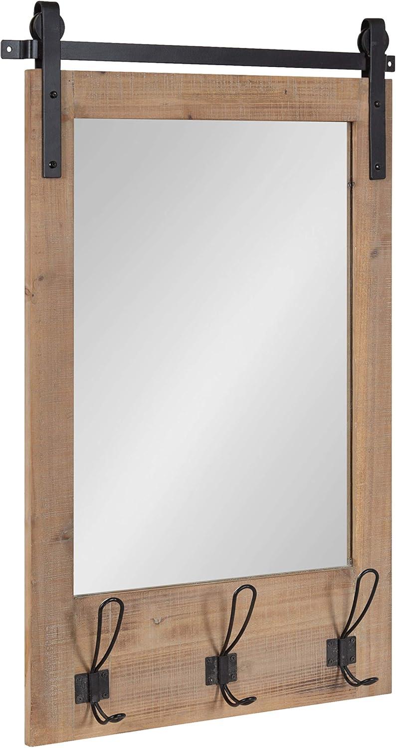 18" x 28" Cates Functional Wall Mirror - Kate & Laurel All Things Decor