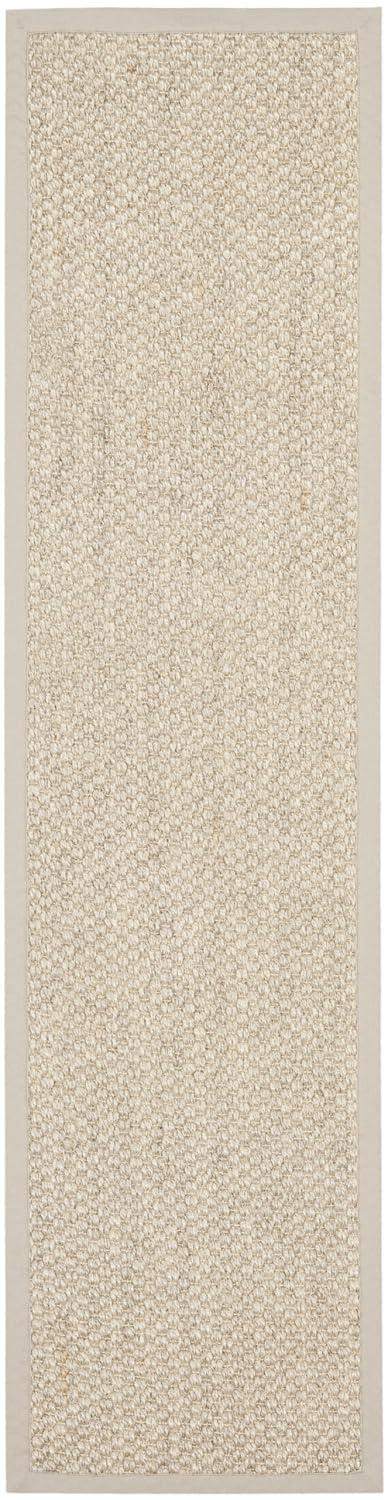 Natural Fiber NF525 Power Loomed Indoor Runner Rug - Marble - 2'6"x10' - Safavieh.
