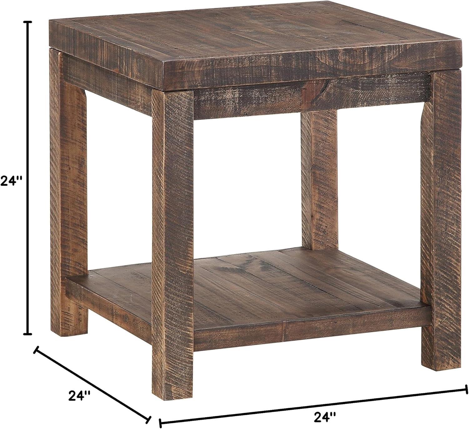 Alexandra Solid Wood End Table