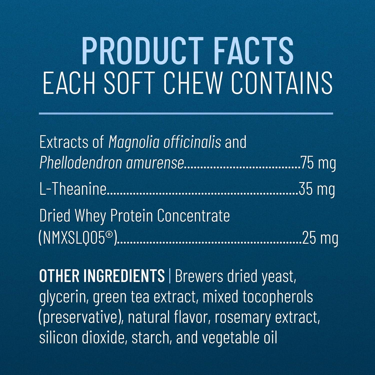 Solliquin Soft Chews Calming for Small & Medium Dogs & Cats 75ct