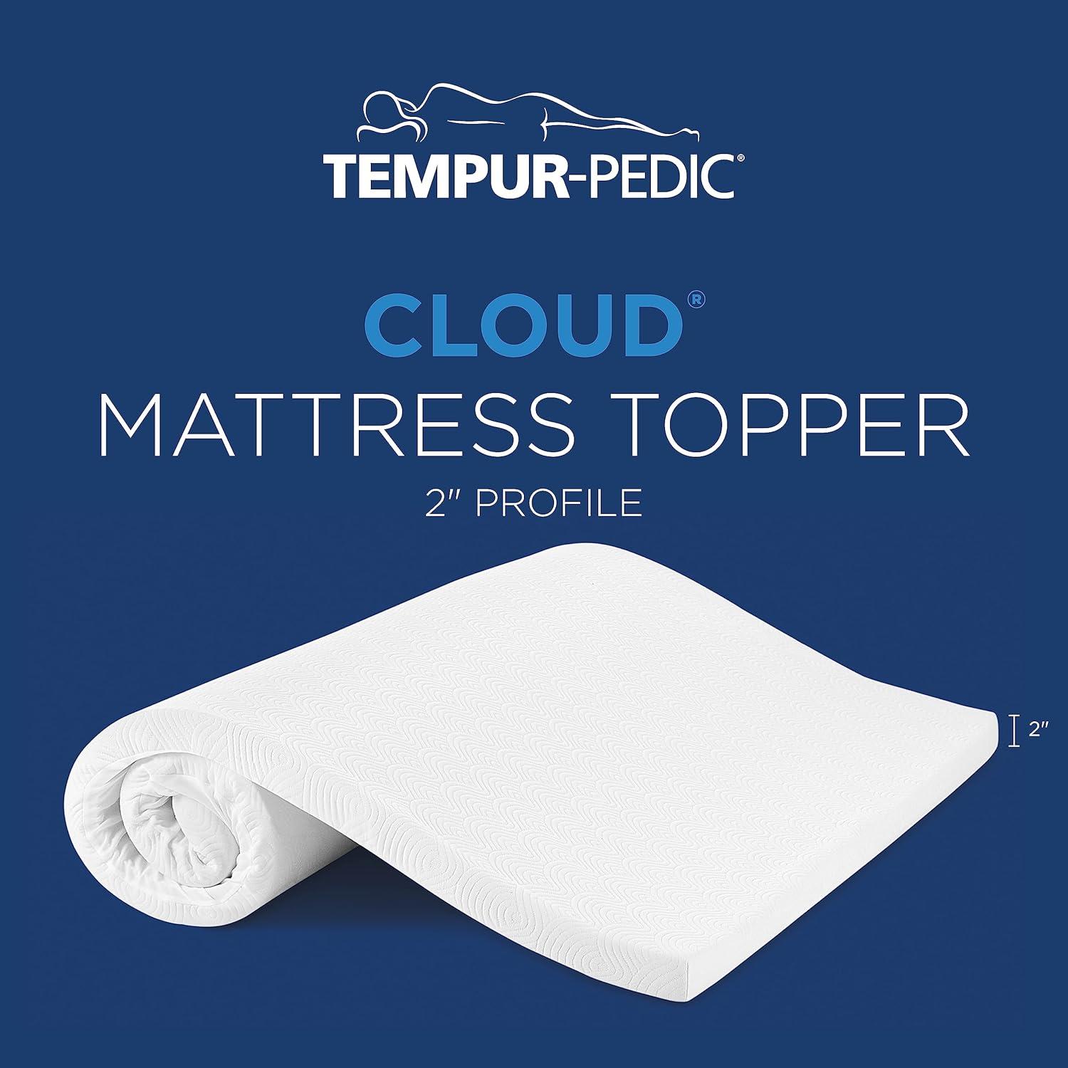 Tempur-Pedic TEMPUR-Cloud 2-inch Topper, Full