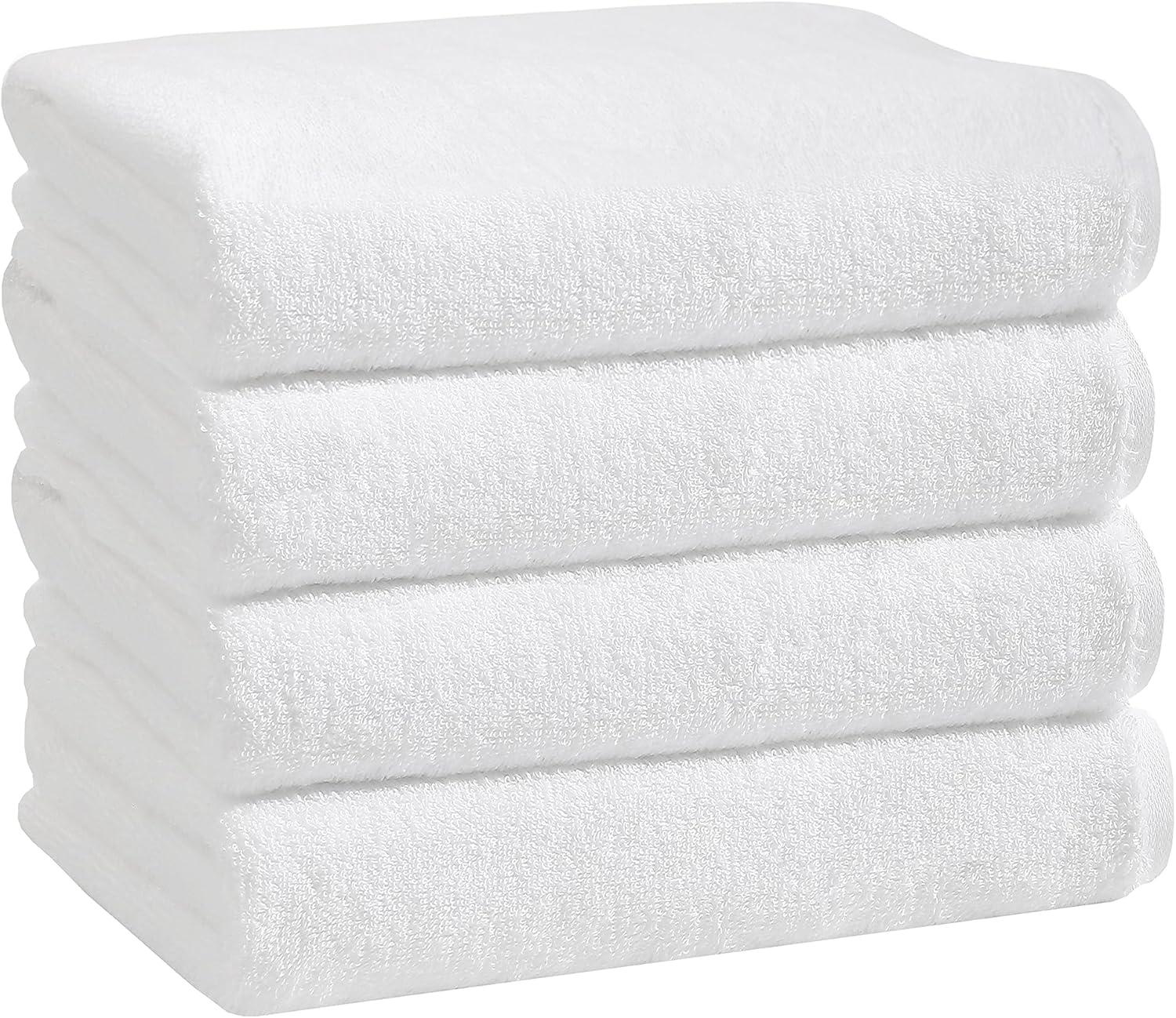 Cotton Blend Bath Towels