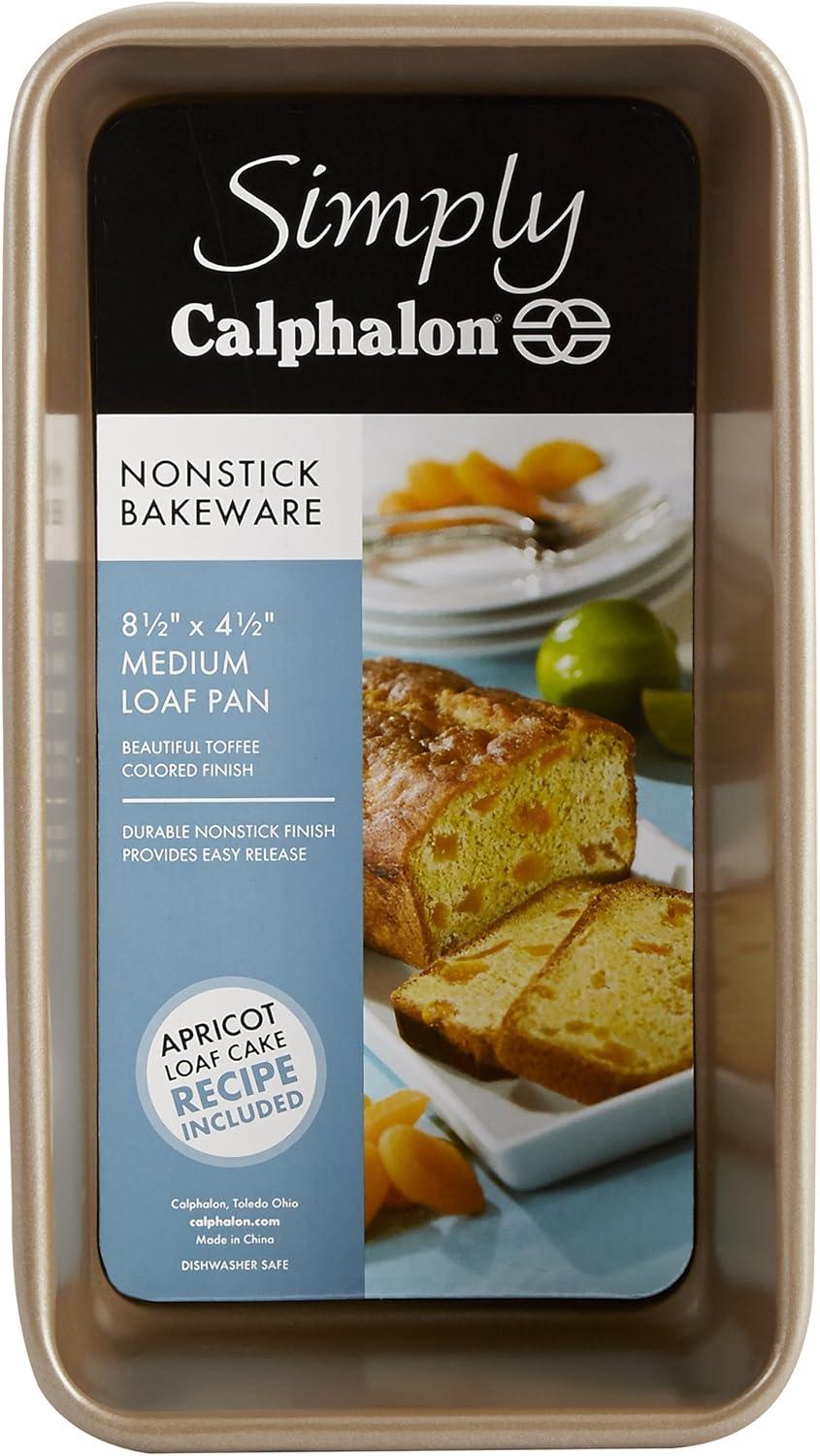 Simply Calphalon Nonstick Bakeware Medium Loaf Pan, 1758084