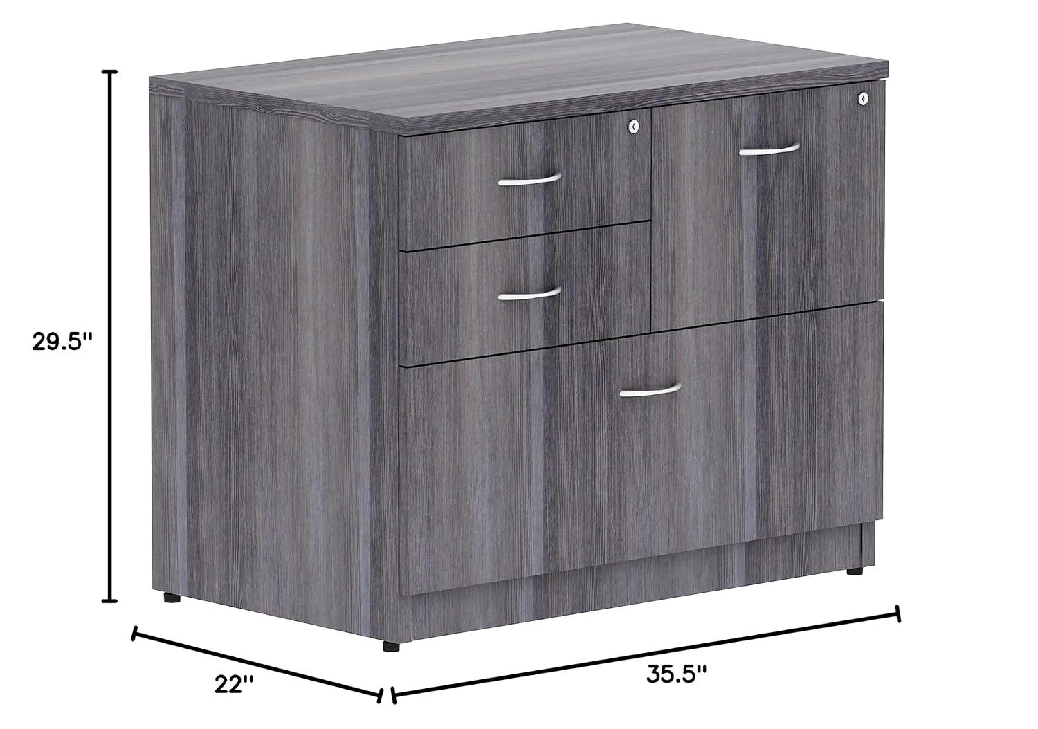 36'' Wide 4 -Drawer File Cabinet