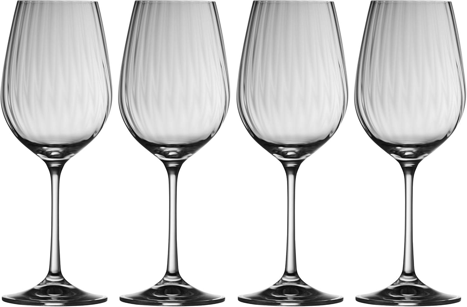 Erne Clear Crystal Wine Glasses Set of 4