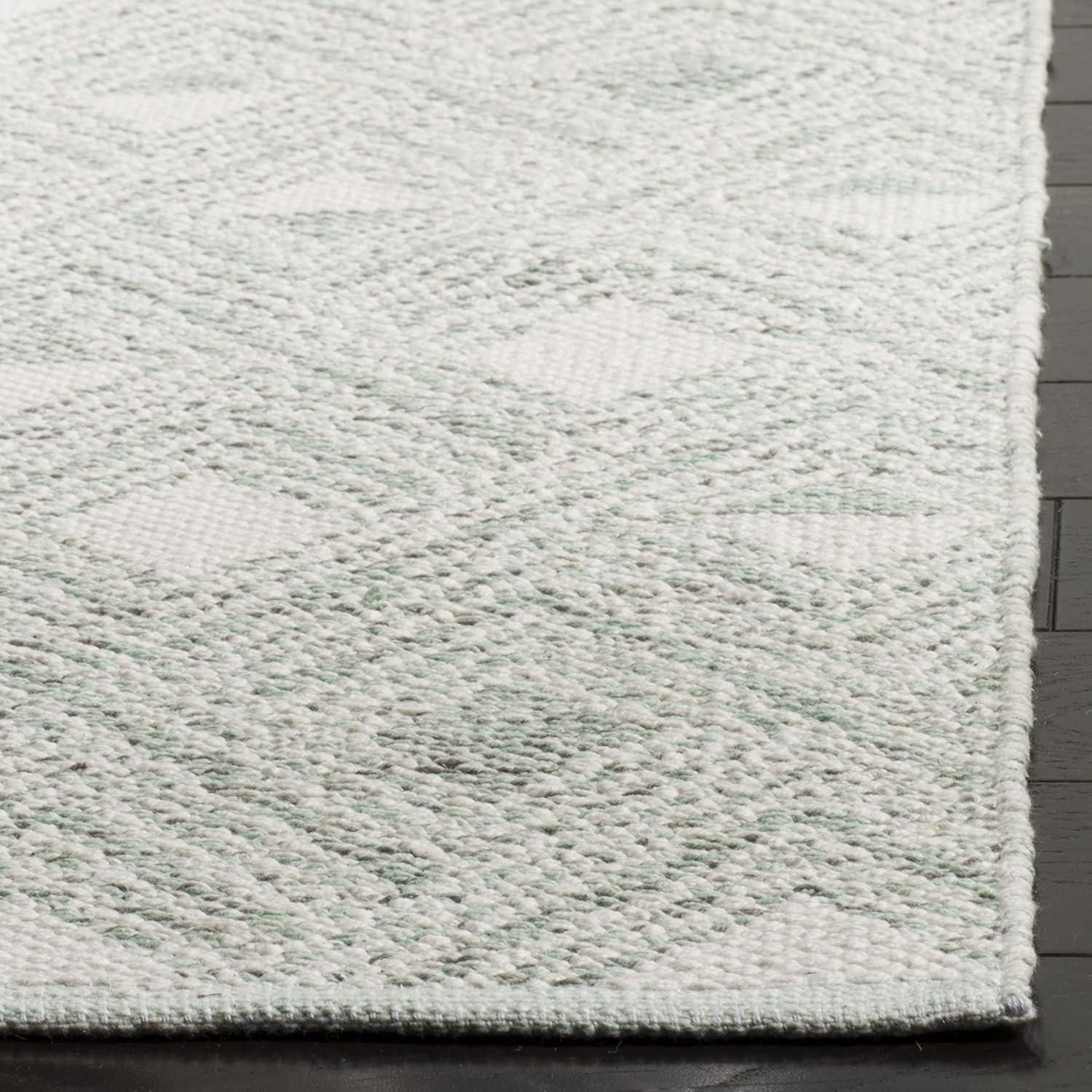 Montauk MTK614 Hand Woven Indoor Area Rug - Light Green/Ivory - 5'x8' - Safavieh.