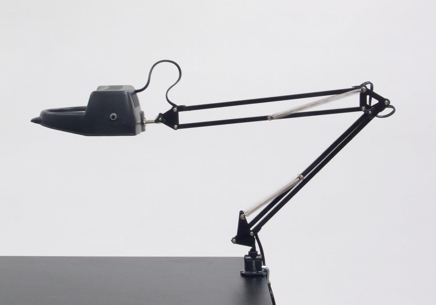 Studio Designs Magnifying Lamp with LED Bulb for Crafts, Sewing and Hobbies - Black