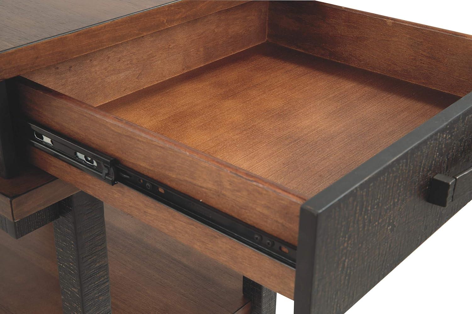 Signature Design by Ashley Casual Stanah End Table Two-tone