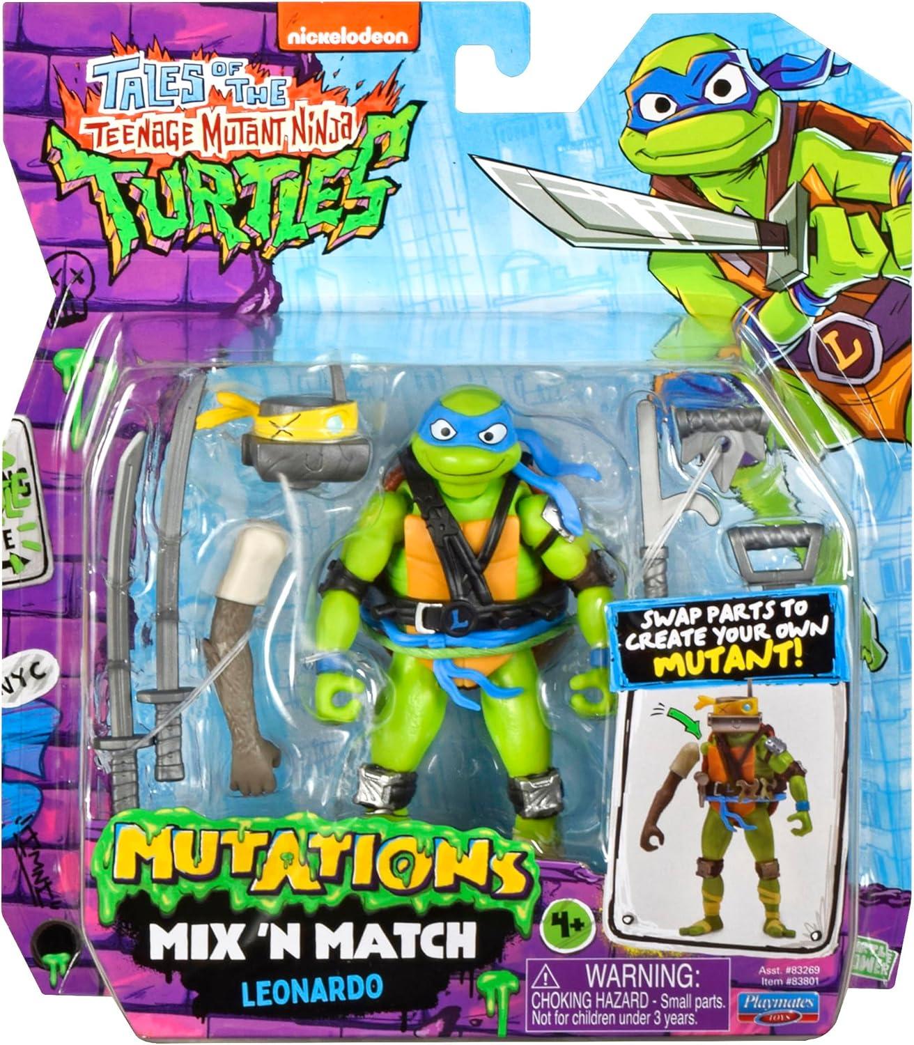 Teenage Mutant Ninja Turtles Leonardo Mix 'N' Match Action Figure