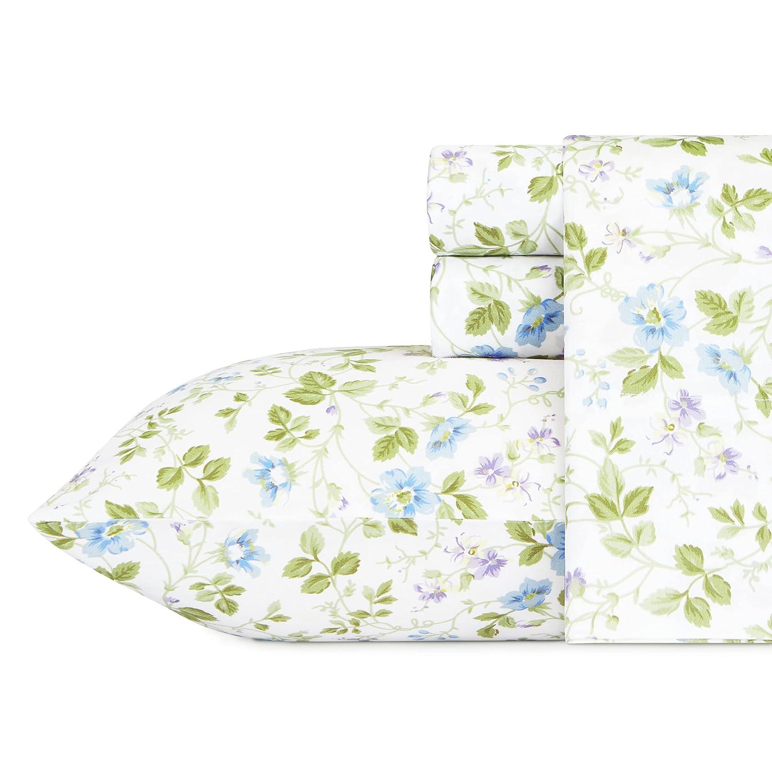 Laura Ashley Laura Ashley Sateen Cotton Printed Sheet Sets