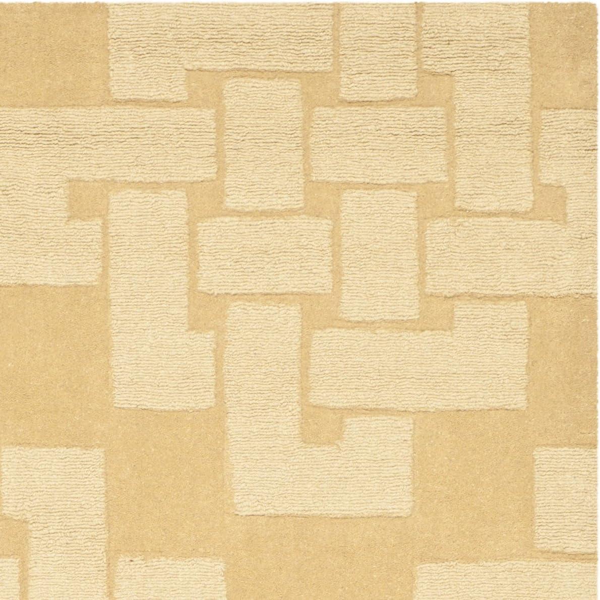Martha Stewart Hand Tufted Wool Pile Geometric Rug