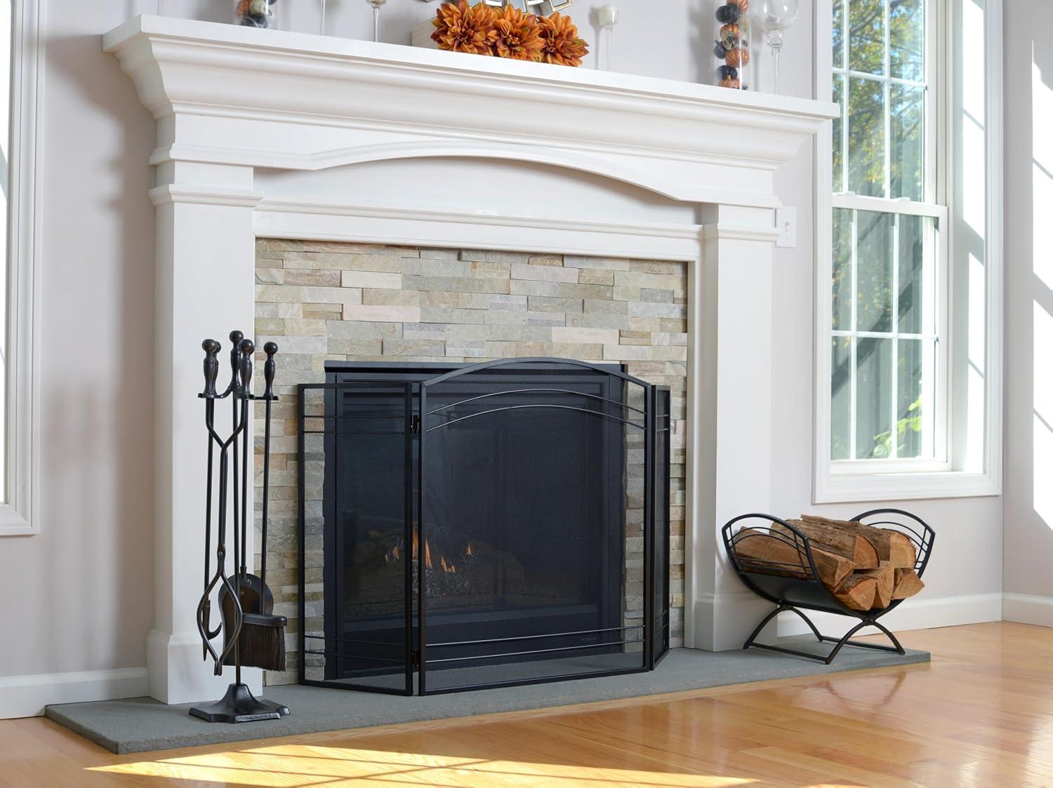 ShelterLogic Fireplace Classic Steel Log Carrier