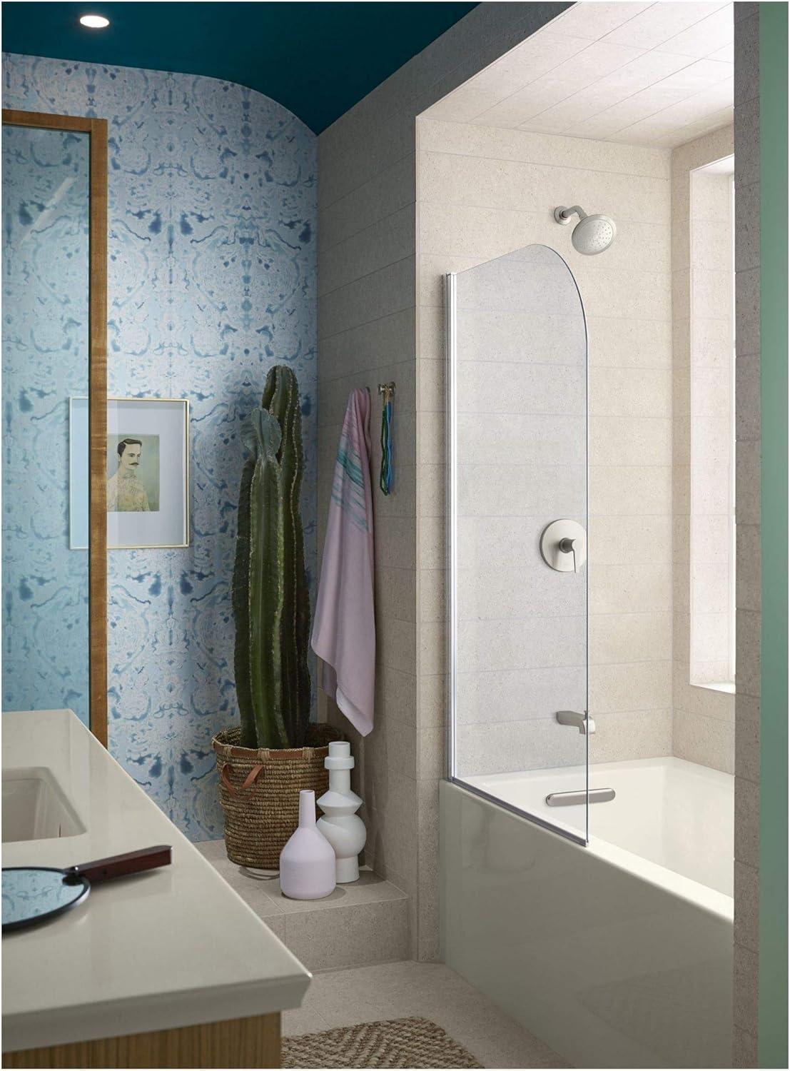 Kohler Pitch Rite-Temp Bath And Shower Trim With 1.75 GPM Water-Saving Single-Function Showerhead, Single Spray Setting