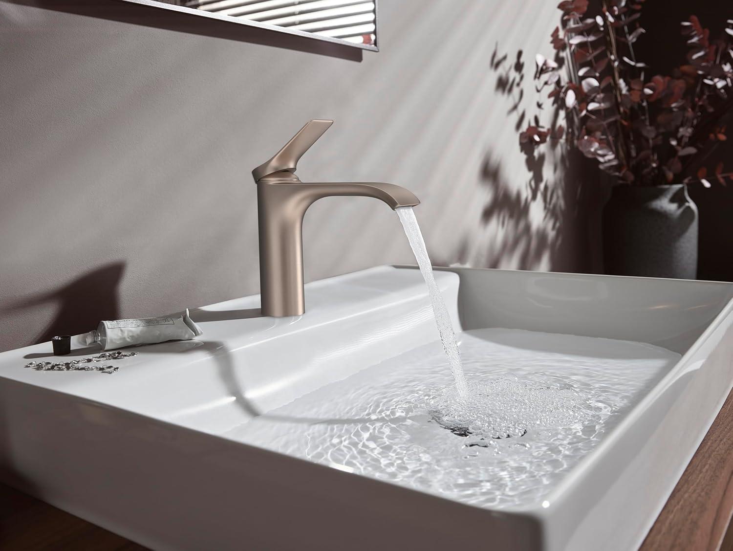 Hansgrohe Vivenis Single-hole Faucet 110 with Pop-Up Drain, 1.2 GPM