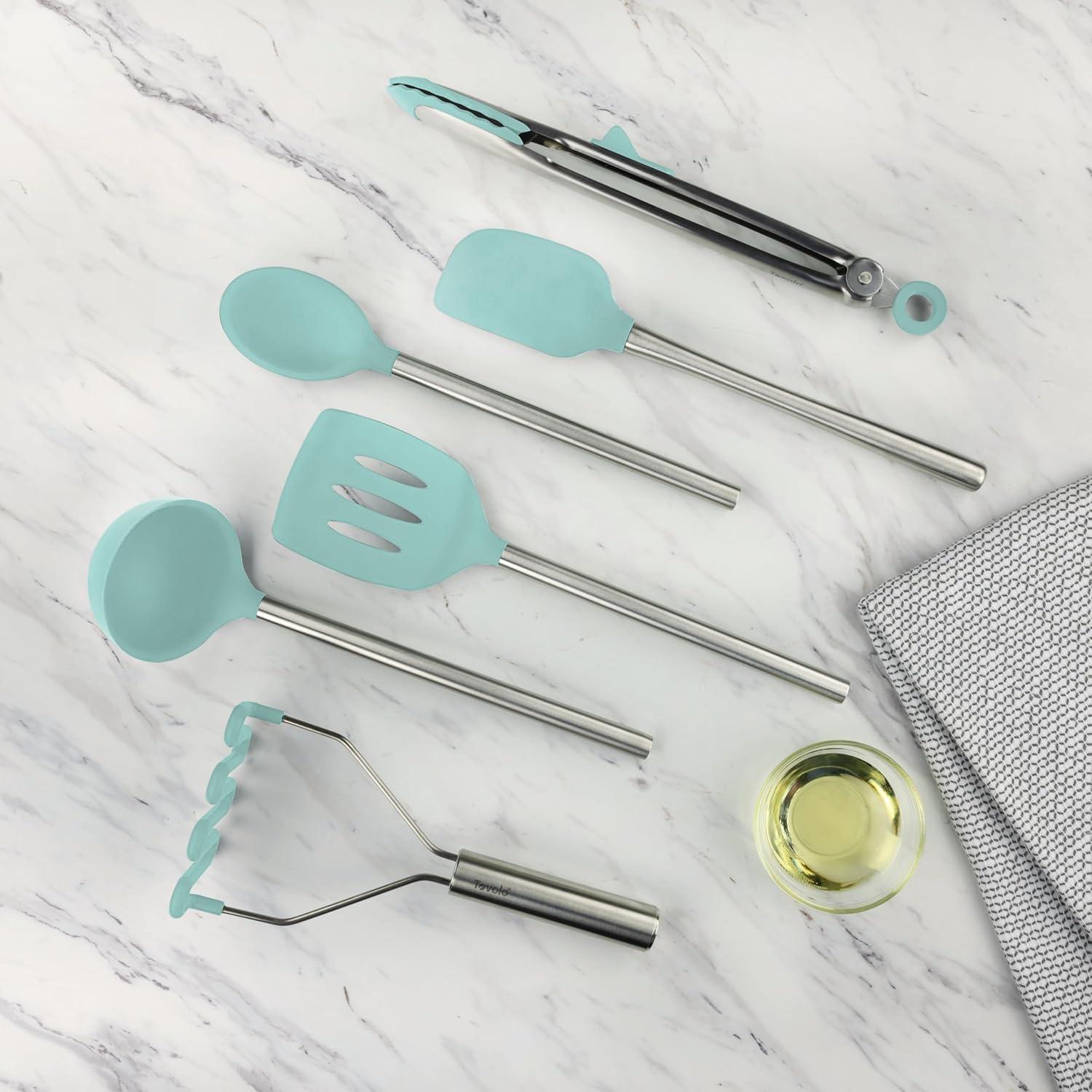 Tovolo Silicone Utensil Set of 6 - Black