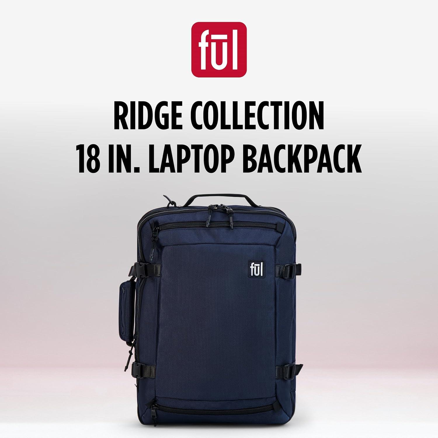 Ridge Collection Cruiser Travel Backpack, Navy
