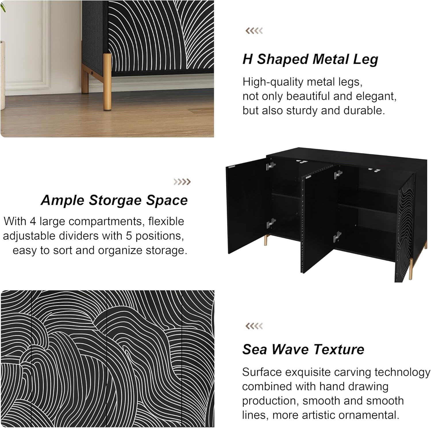 Sideboard 59.13'' Sideboard