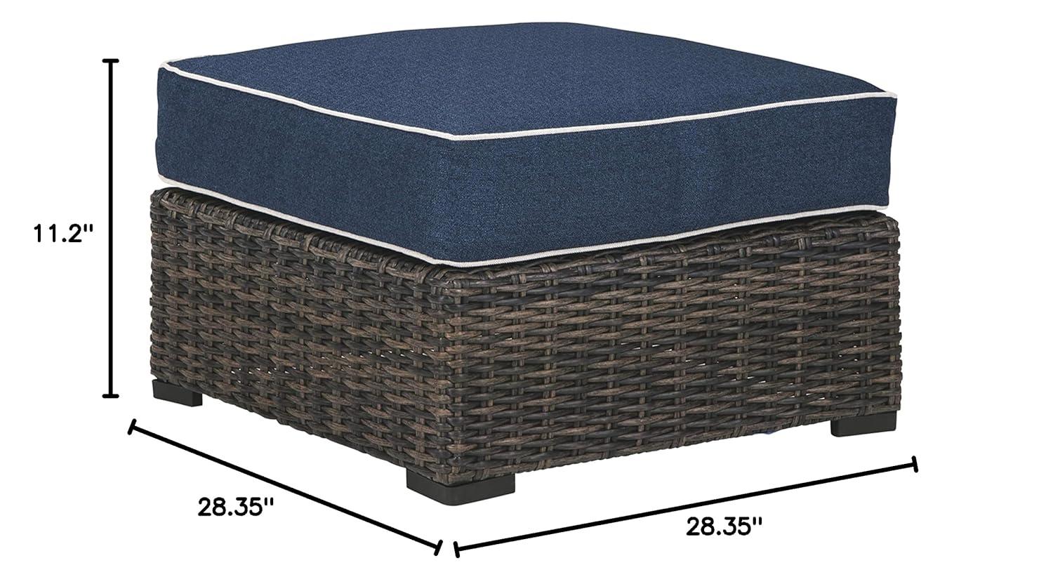 Signature Design by Ashley Grasson Lane Outdoor Sofa with Cushion