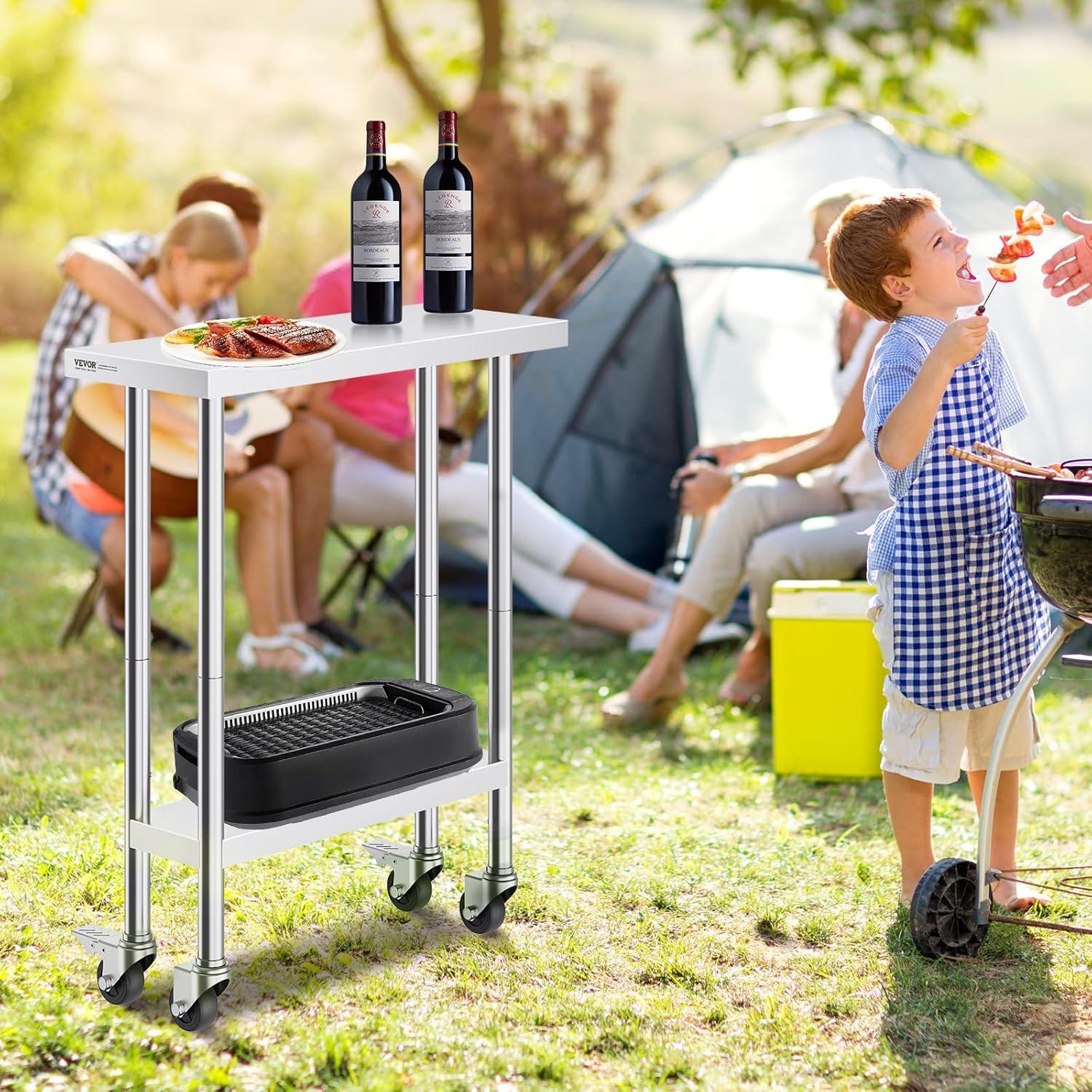 Metal Kitchen Cart