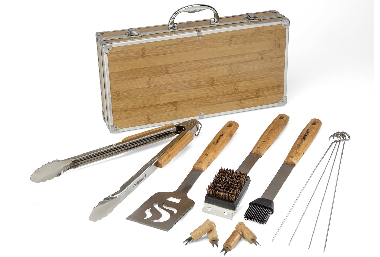 Cuisinart Cuisinart 13 Piece Bamboo Grilling Tool Set