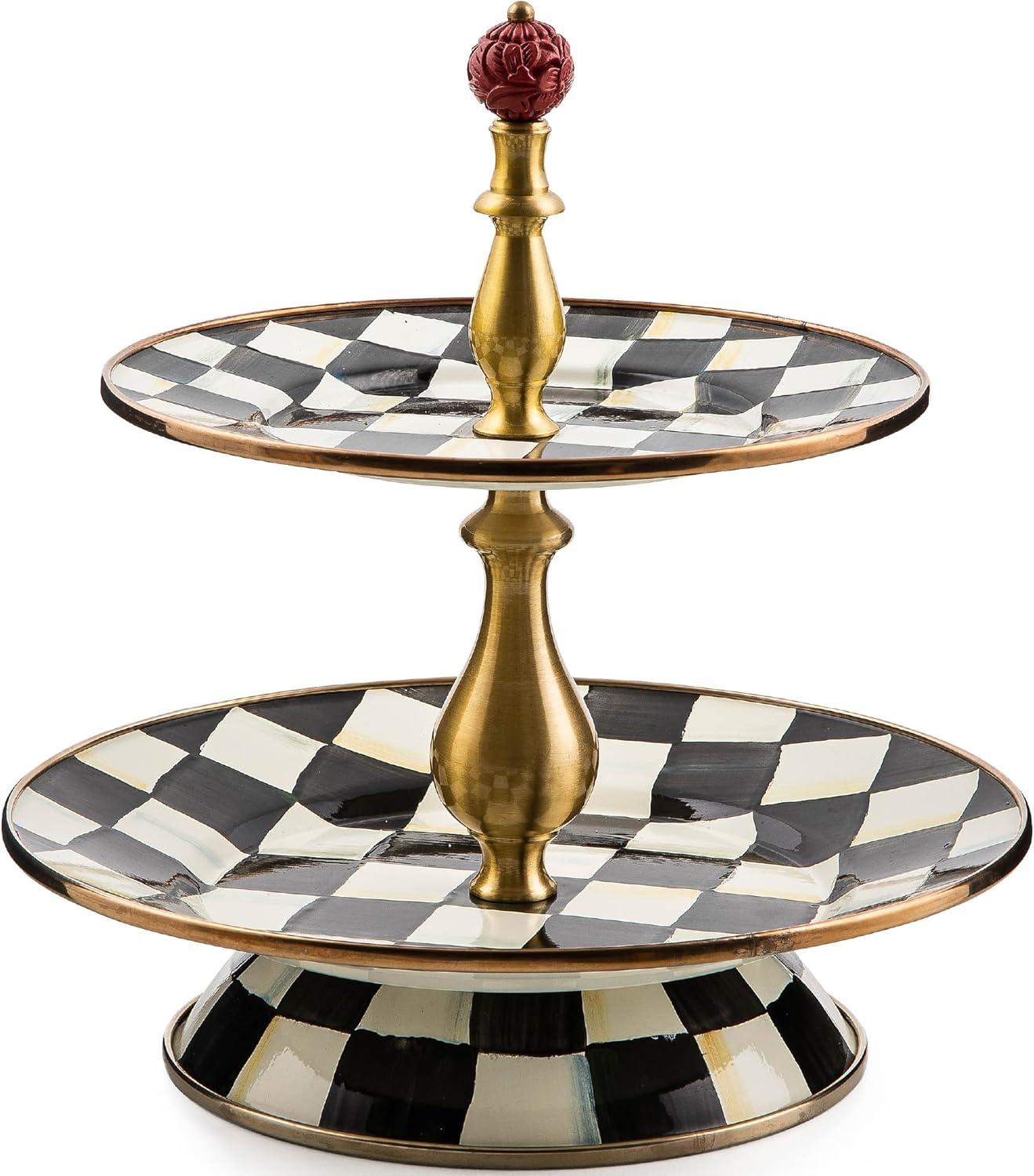 Courtly Check® Two Tier Sweet Stand