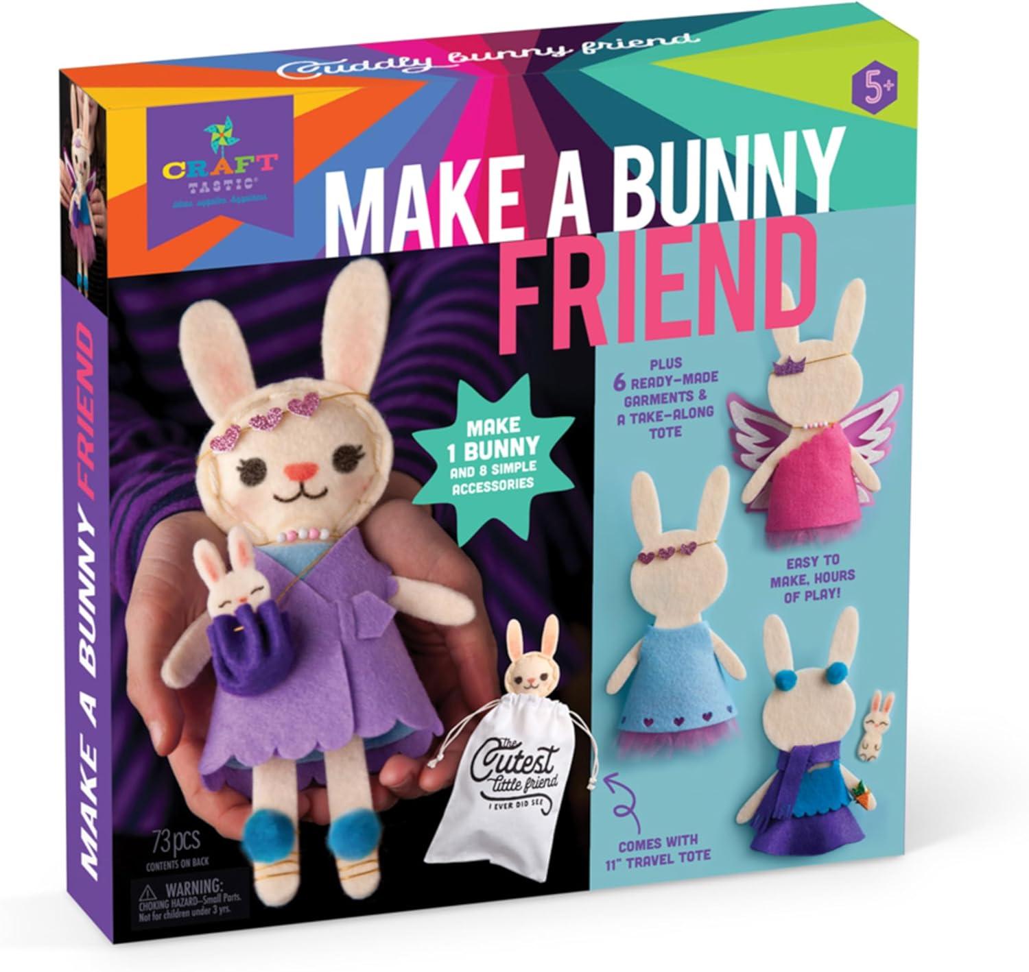 Craft-tastic Bunny Friend Sewing Kit with Accessories