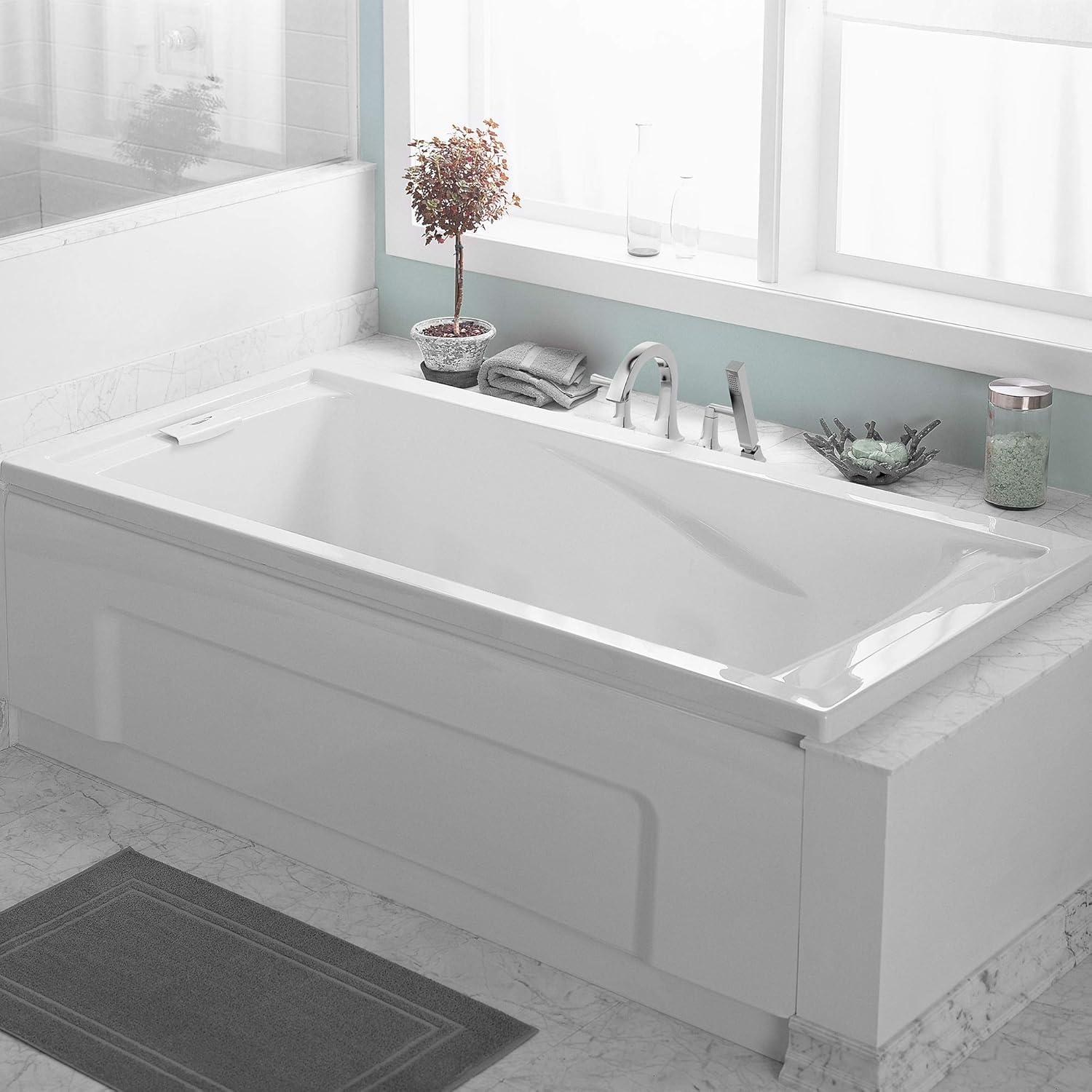 Evolution 60'' x 36'' Alcove / Tile In Soaking Bathtub