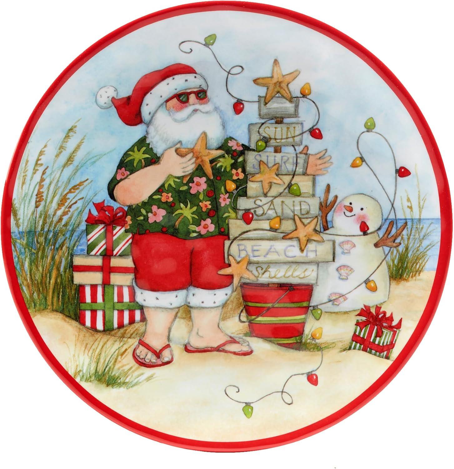 Santa's Wish 12 pc Dinnerware Set