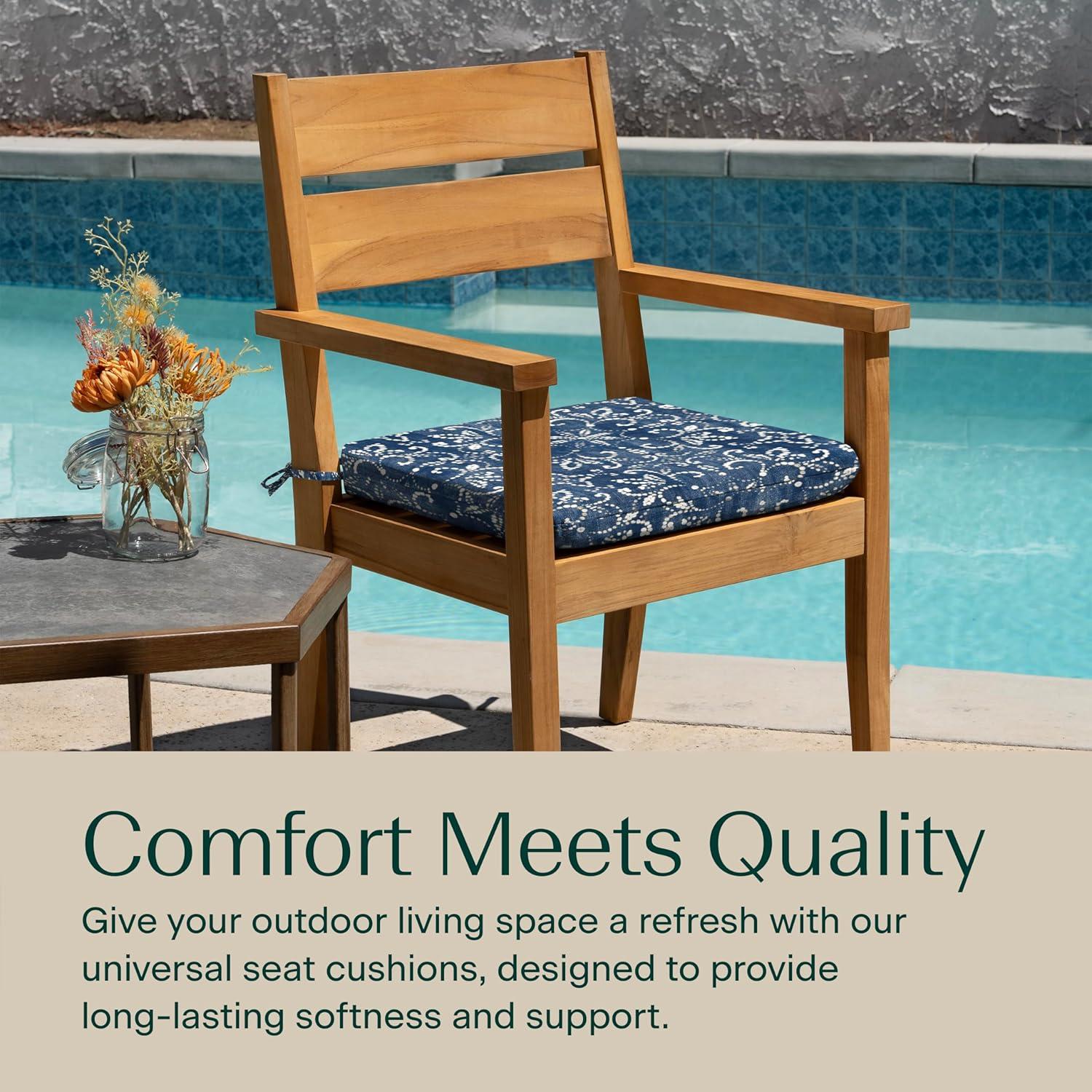 Honeycomb Outdoor Universal Seat Cushion (2-Pack) - Boheme