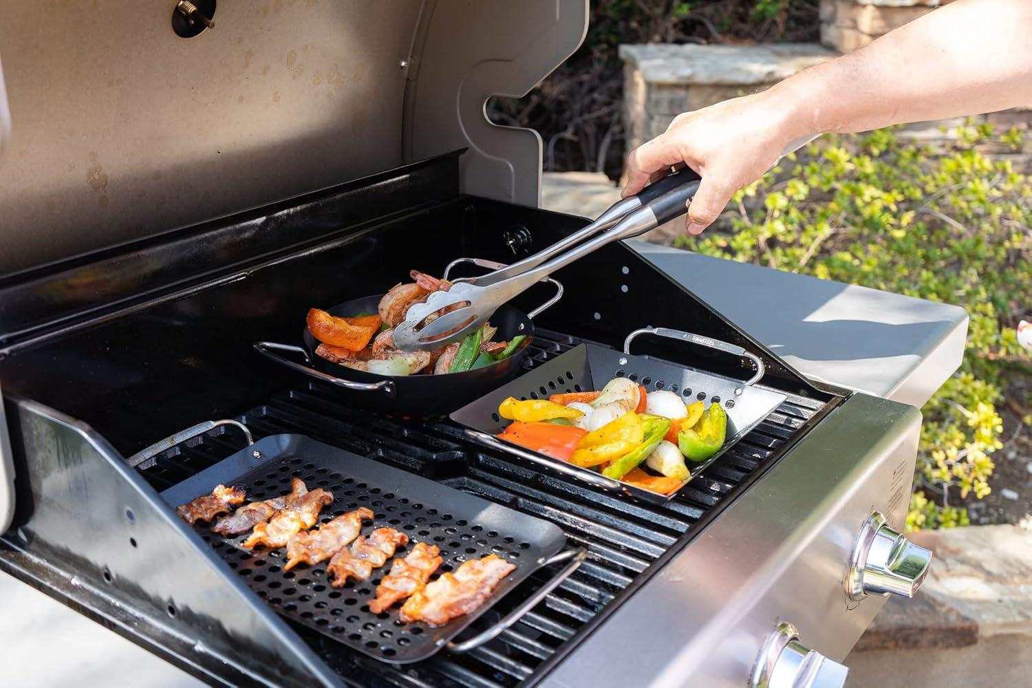Permasteel Permasteel Heavy Duty Large Grilling Basket
