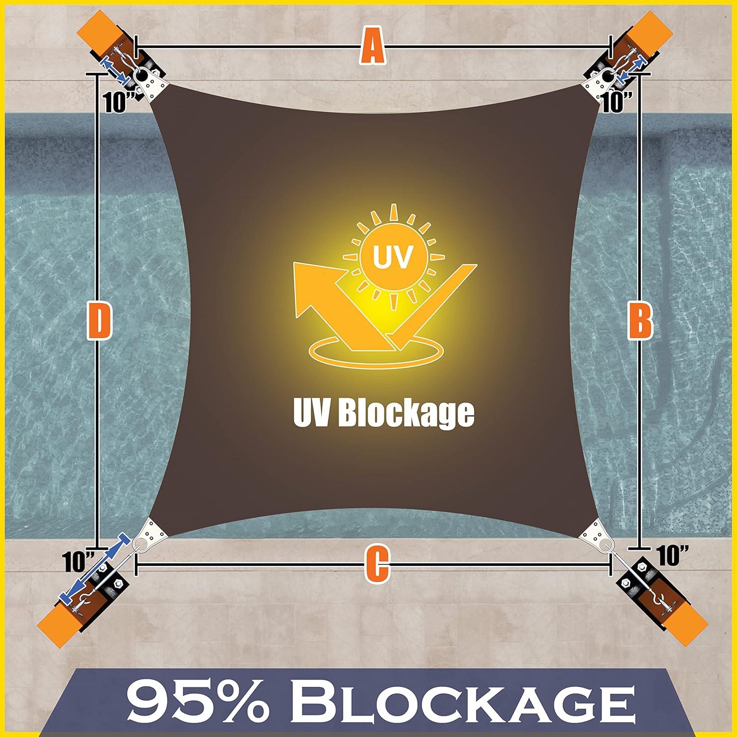 Royal Shade Royal Shade Super Ring Rectangle Shade Sail