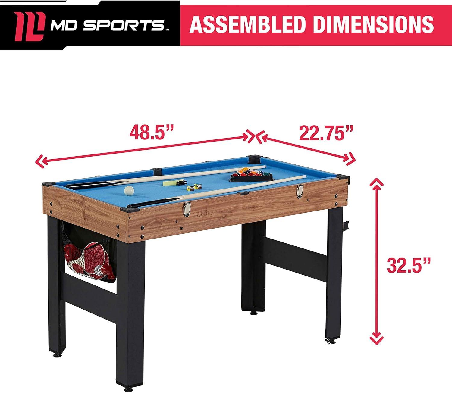 5 Game 48.5" Multi Game Table