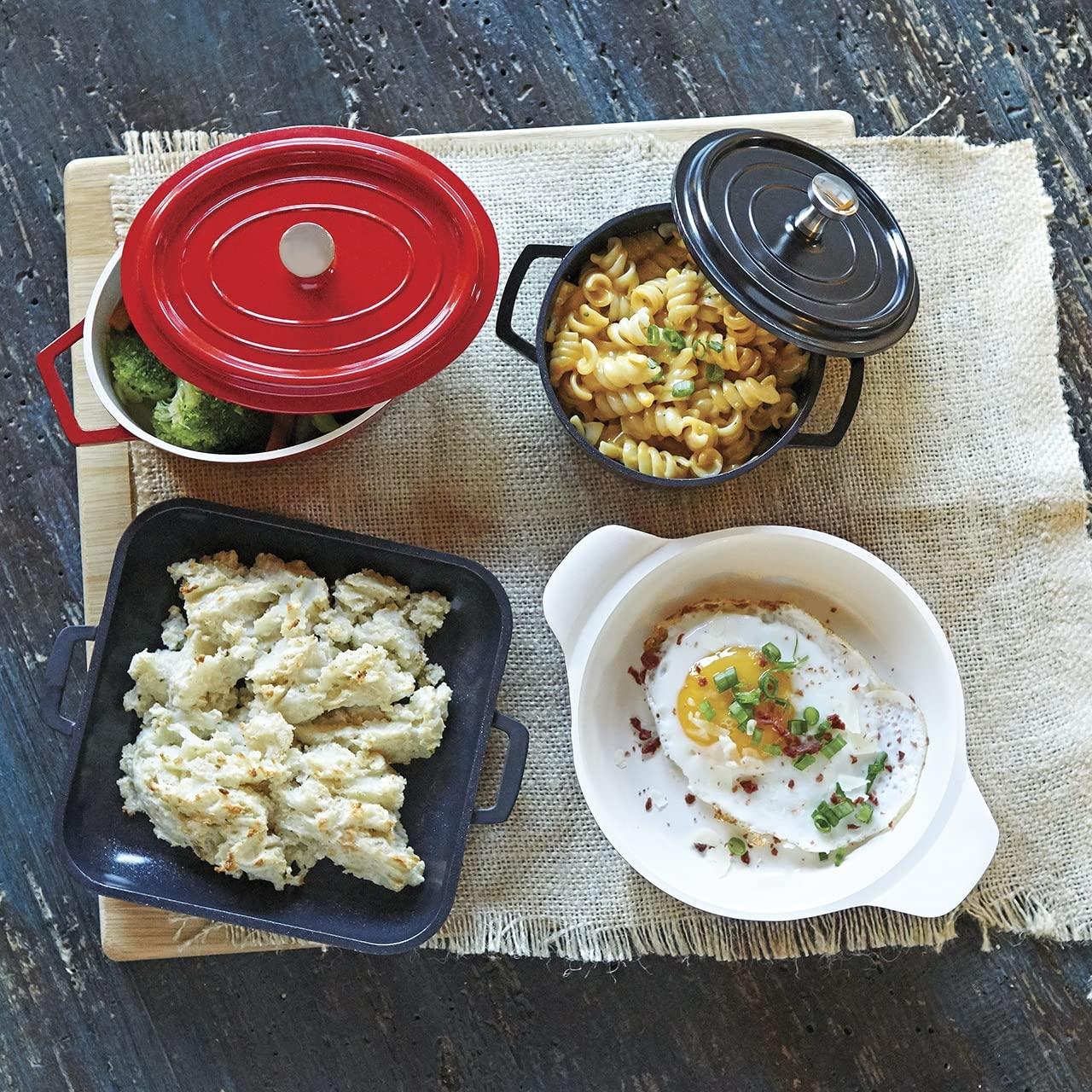 G.E.T. G.E.T. Heiss Classics 10 Quarts Non-Stick Cast Aluminum Square Dutch Oven