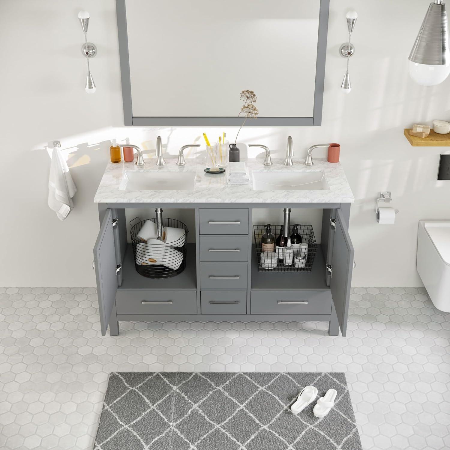Eviva London 48" Double Bathroom Vanity
