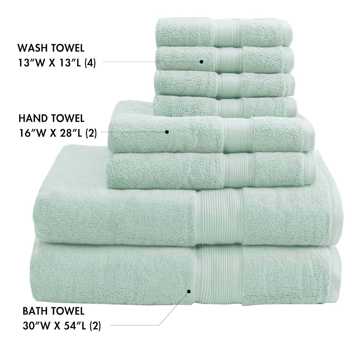 Paulafurinture 100% Cotton Bath Towels