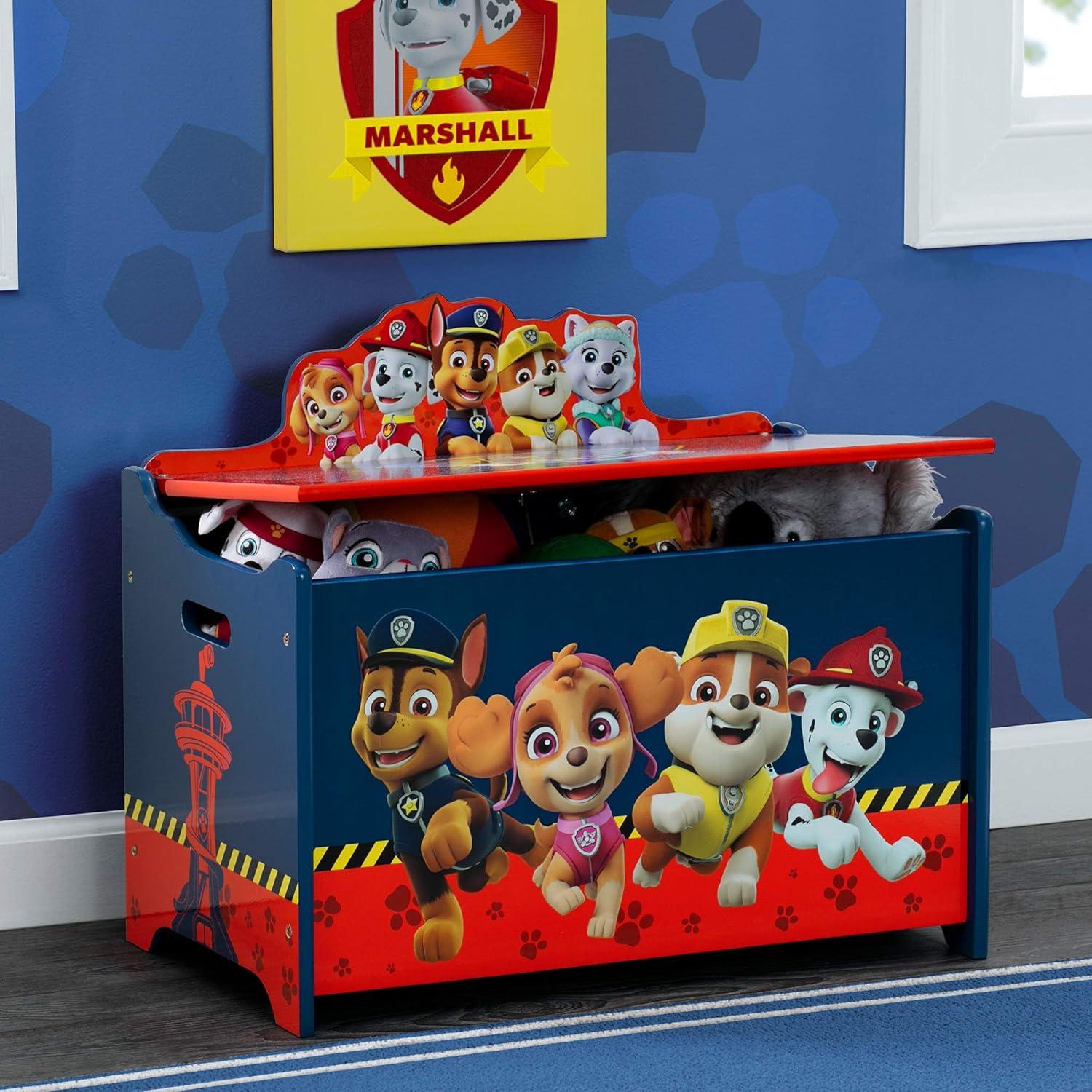 PAW Patrol Deluxe Kids' Toy Box - Delta Children