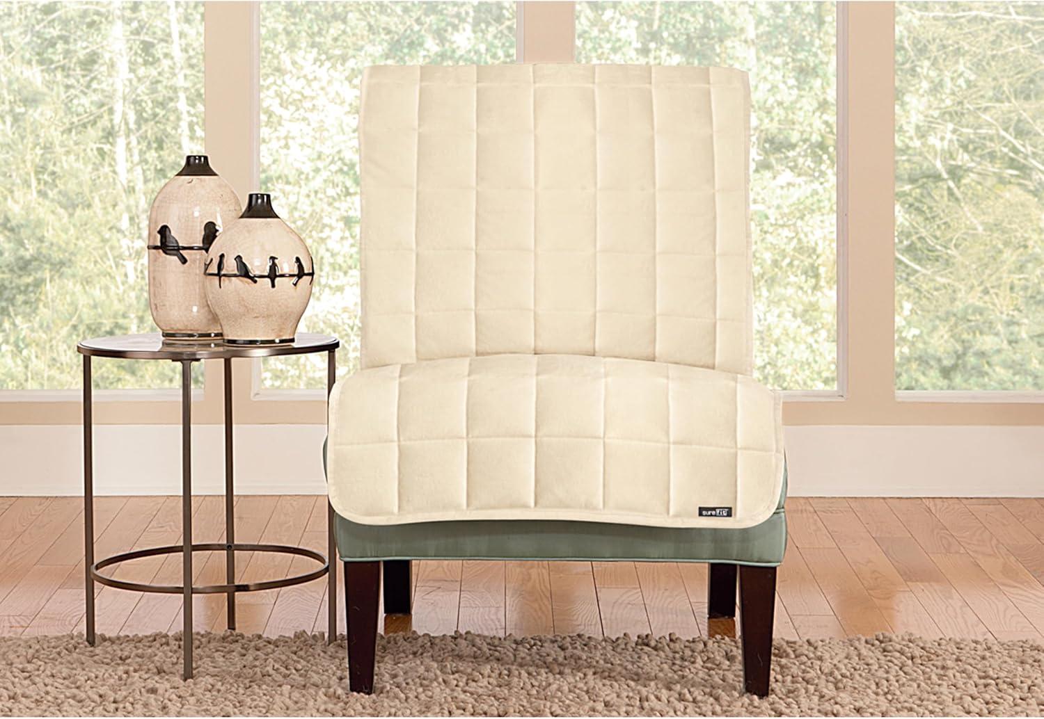 Sure Fit Deluxe Box Cushion Chair Slipcover