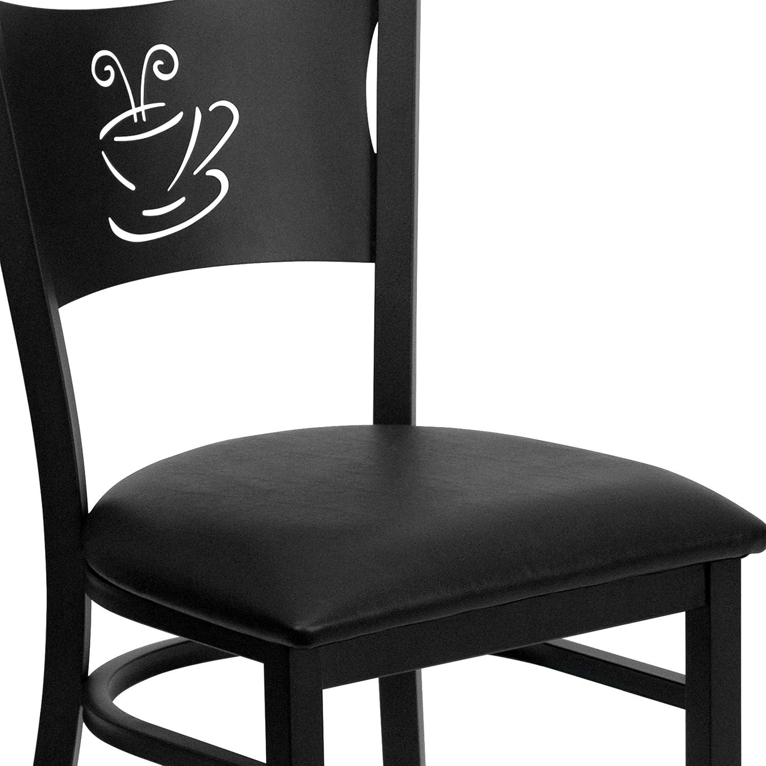 Odyssey Coffee Back Metal Restaurant Chair