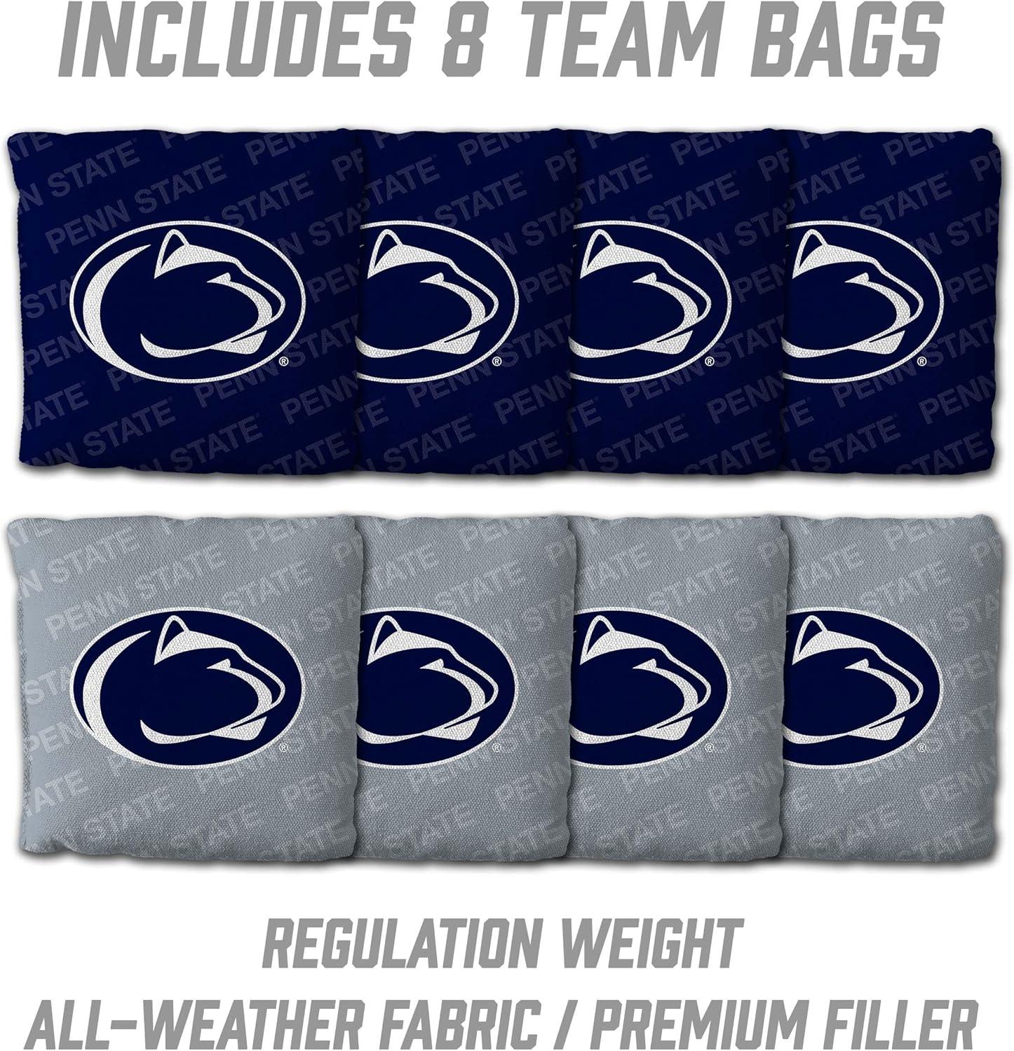 YouTheFan NCAA 2’ x 3’ Wood Cornhole Game with Logo Bags