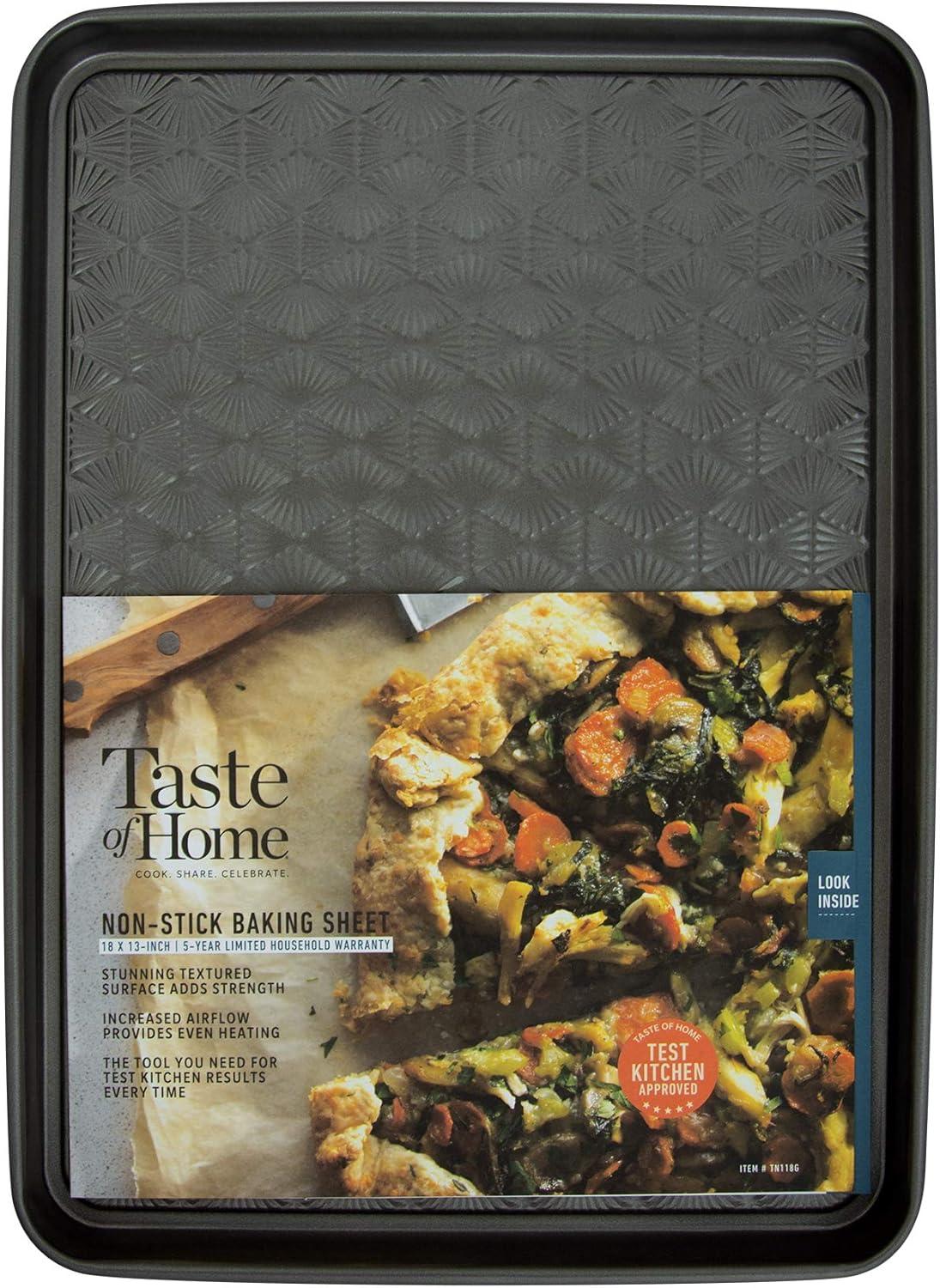 Taste Of Home Non-Stick Steel Baking Sheet